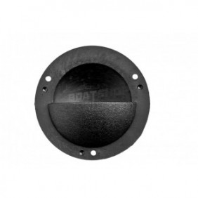 Otwór wentylacyjny PCV okrągły średnica 85 mm Czarny